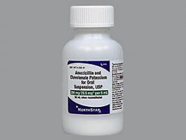 amoxicillin 200 MG-clavulanic acid 28.5 MG in 5 mL Oral Suspension