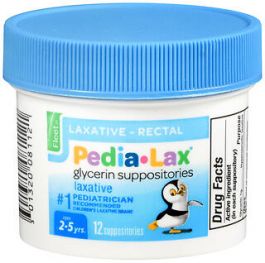 Fleet Children's Pedia-Lax Liquid Glycerin Laxative Suppositories