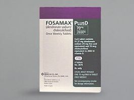 FOSAMAX PLUS D 70 MG-2800 UNT Oral Tablet