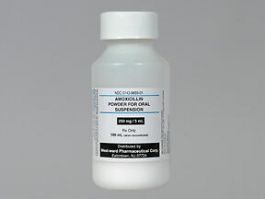 amoxicillin 250 MG in 5 mL Oral Suspension