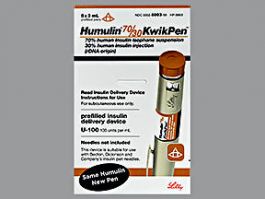 HUMULIN 70/30 KWIKPEN 5 CT