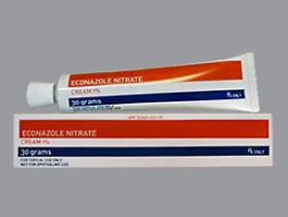 econazole nitrate 1 % Topical Cream