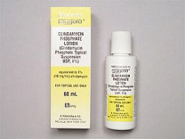 clindamycin phosphate 1 % Topical Lotion