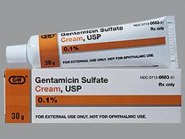 Gentamicin Sulfate 0.1 % Topical Cream