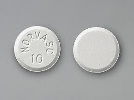 Norvasc 10 MG Oral Tablet