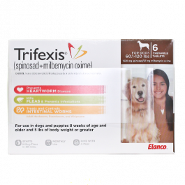 TRIFEXIS FOR DOGS 60-120 LBS