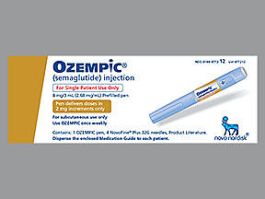 OZEMPIC 2 MG in 0.75 ML Pen Injector, 1 MG Dose