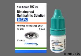 bimatoprost 0.03 % Eyelash Topical Solution