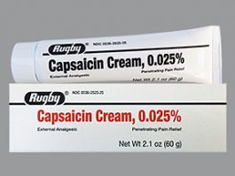 capsaicin cream for neuropathic pain
