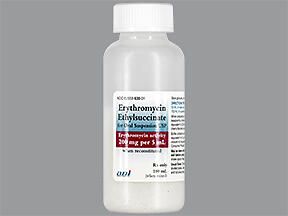 Erythromycin ethylsuccinate 200 mg