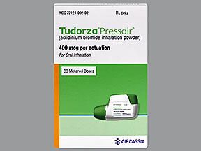 【THEAIRTOWN】 shying tuching pt Tudorza Pressair 400 MCG-INHAL Dry Powder Inhaler, 30 ACTUAT