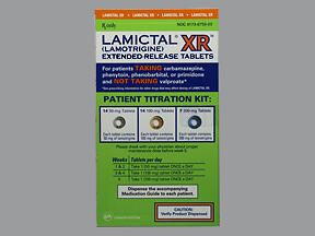 LAMICTAL XR START KIT (GREEN)