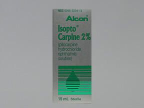 Isopto Carpine 2 % Ophthalmic Solution