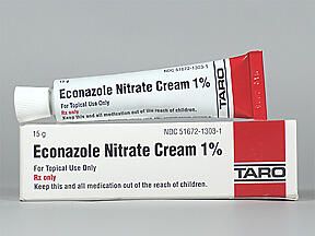 econazole nitrate 1 % Topical Cream