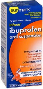 ibuprofen 50 MG in 1.25 mL Oral Suspension