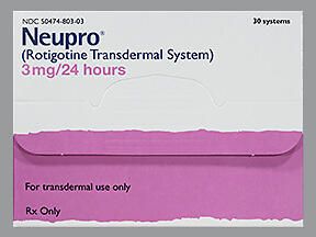Neupro 3 MG-Day 24HR Transdermal System