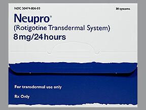 Neupro 8 MG-Day 24HR Transdermal System