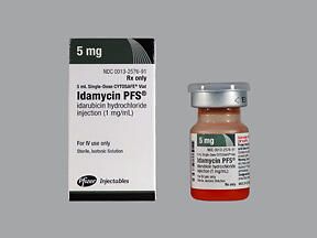 IDArubicin HCl 5 MG in 5 ML Injection