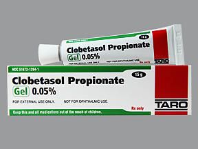 clobetasol propionate 0.05 % Topical Gel 15 Gram