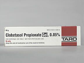 clobetasol propionate 0.05 % Topical Gel 60 Gram