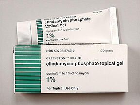 clindamycin phosphate 1 % Topical Gel 60 Gram