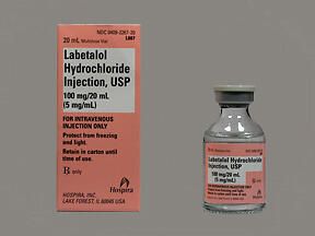 Labetalol Hydrochloride Injection USP 100mg/20ml