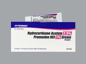 Hydrocortisone-Pramoxine Rectal