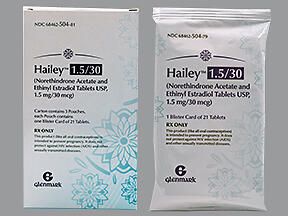 HAILEY 1.5-30 21 DAY Pack