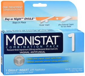 MONISTAT 1 DAY OVULE COMBINATION PACK Pack