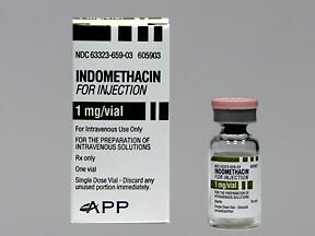 Indomethacin Injectable