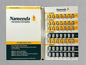 NAMENDA 49 TITRATION PACK Pack