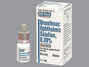 Bromfenac Ophthalmic