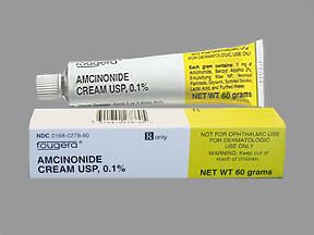 amcinonide 0.1 % Topical Cream