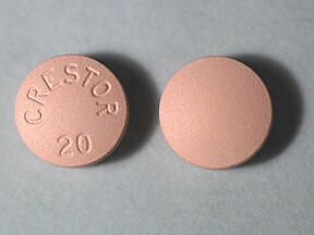 CRESTOR 20 MG Oral Tablet
