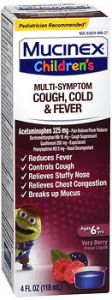 Child Mucinex Cough Cold Fever