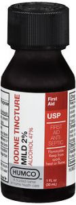 iodine 2 % Topical Solution