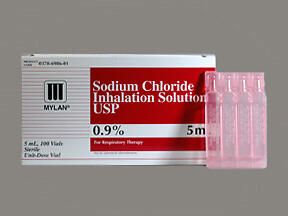 sodium chloride 0.9 % Inhalation Solution 5 ML