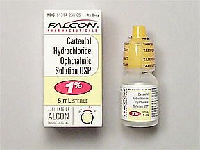 carteolol HCl 1 % Ophthalmic Solution 5ml