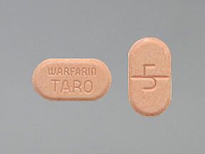 warfarin sodium 5 MG Oral Tablet