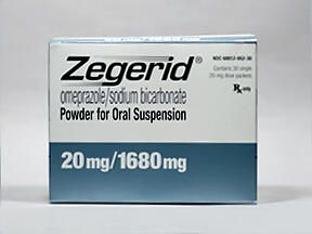 Zegerid 20 MG-1680 MG Powder for Oral Suspension, Reformulated Aug 2006
