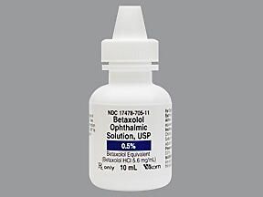 betaxolol HCl 0.5 % Ophthalmic Solution