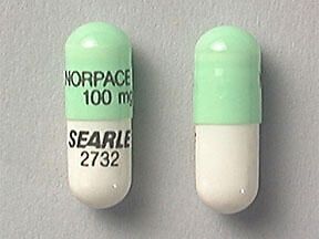 Norpace CR 100 MG 12HR Extended Release Oral Capsule