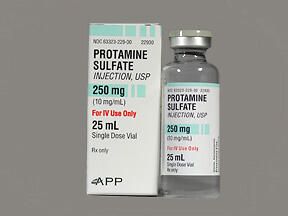 protamine sulfate 250 MG in 25 ML Injection