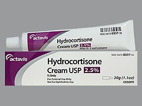 hydrocortisone 2.5 % Topical Cream