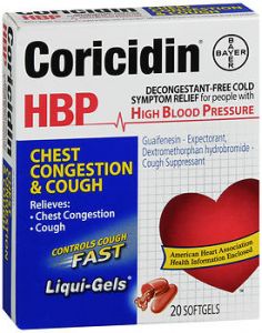 CORICIDIN HBP CHEST CONGESTION Oral Pill