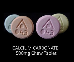 Calcium carbonate Chewable