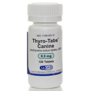 THYRO-TAB CANINE   0.3MG