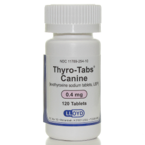 THYRO-TAB CANINE   0.4MG