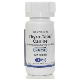 THYRO-TAB CANINE   0.6MG