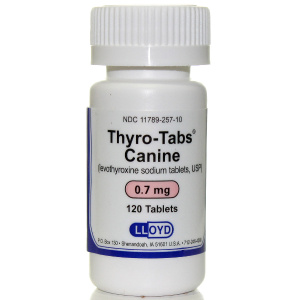 THYRO-TAB CANINE   0.7MG